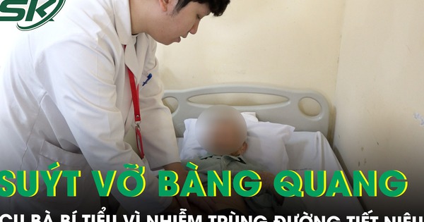 Cụ bà 101 tuổi suýt vỡ bàng quang, may mắn được cấp cứu giải phóng gần 2 lít nước tiểu
