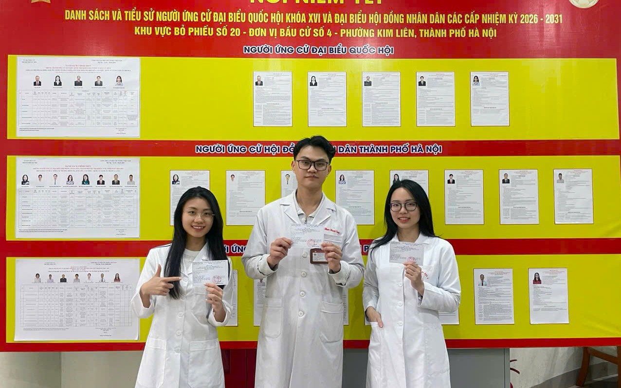 Kỳ vọng của bác sĩ tương lai trước ngày bầu cử Quốc hội khóa XVI