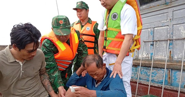 Cấp cứu kịp thời ngư dân gặp nạn trên vùng biển Bạch Long Vĩ