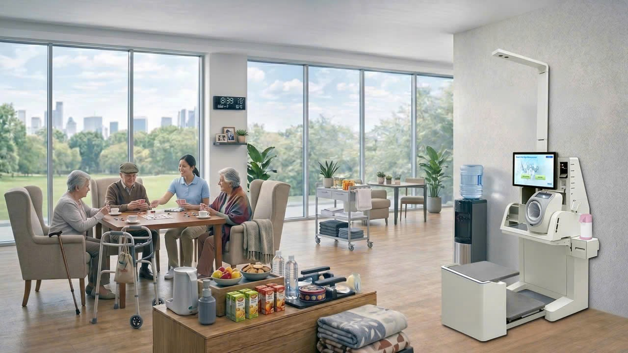 Giải pháp trạm đo sinh hiệu giúp theo dõi sức khoẻ định kỳ tại trung tâm bảo trợ- Ảnh 2.