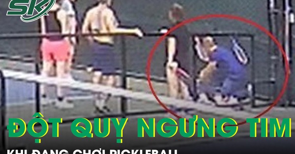Người đàn ông đột quỵ ngưng tim khi đang chơi pickleball
