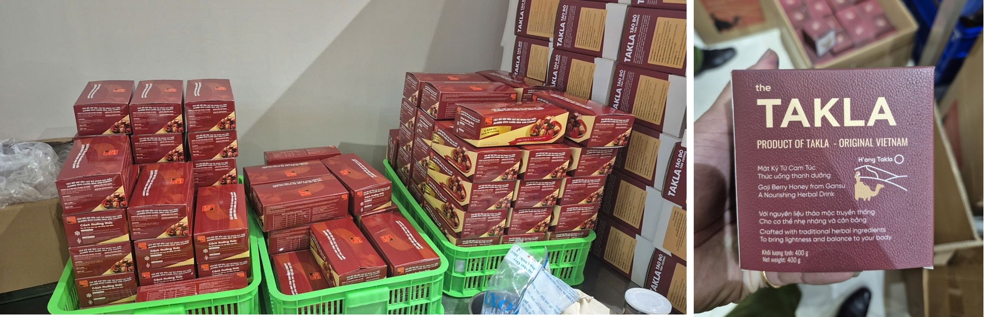 Đột kích 2 doanh nghiệp tại Nha Trang, thu giữ gần 1.300 thực phẩm không rõ nguồn gốc bán trên sàn online- Ảnh 1.