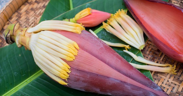 5 món ăn bài thuốc từ hoa chuối