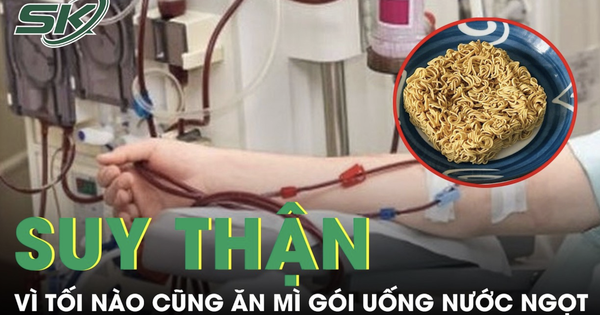 Suy giảm chức năng thận vì tối nào cũng ăn mì gói uống nước ngọt