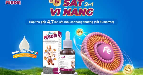 Sắt vi nang hấp thu cao thế hệ mới từ Italy