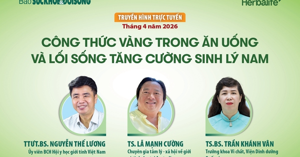 Truyền hình trực tuyến: Công thức vàng trong ăn uống và lối sống tăng cường sinh lý nam