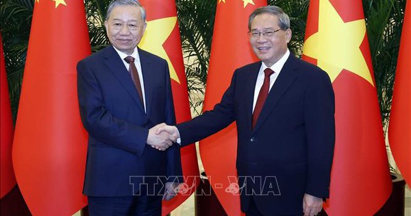 Tổng Bí thư, Chủ tịch nước Tô Lâm hội kiến Thủ tướng Trung Quốc Lý Cường