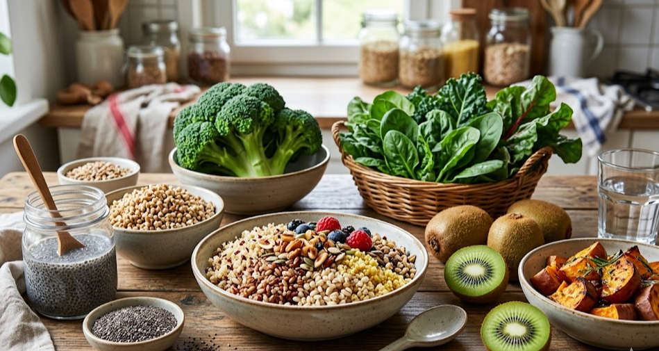 5 loại thực phẩm giàu chất xơ ăn vào buổi tối giúp tiêu hóa trơn tru hơn vào sáng hôm sau- Ảnh 1.