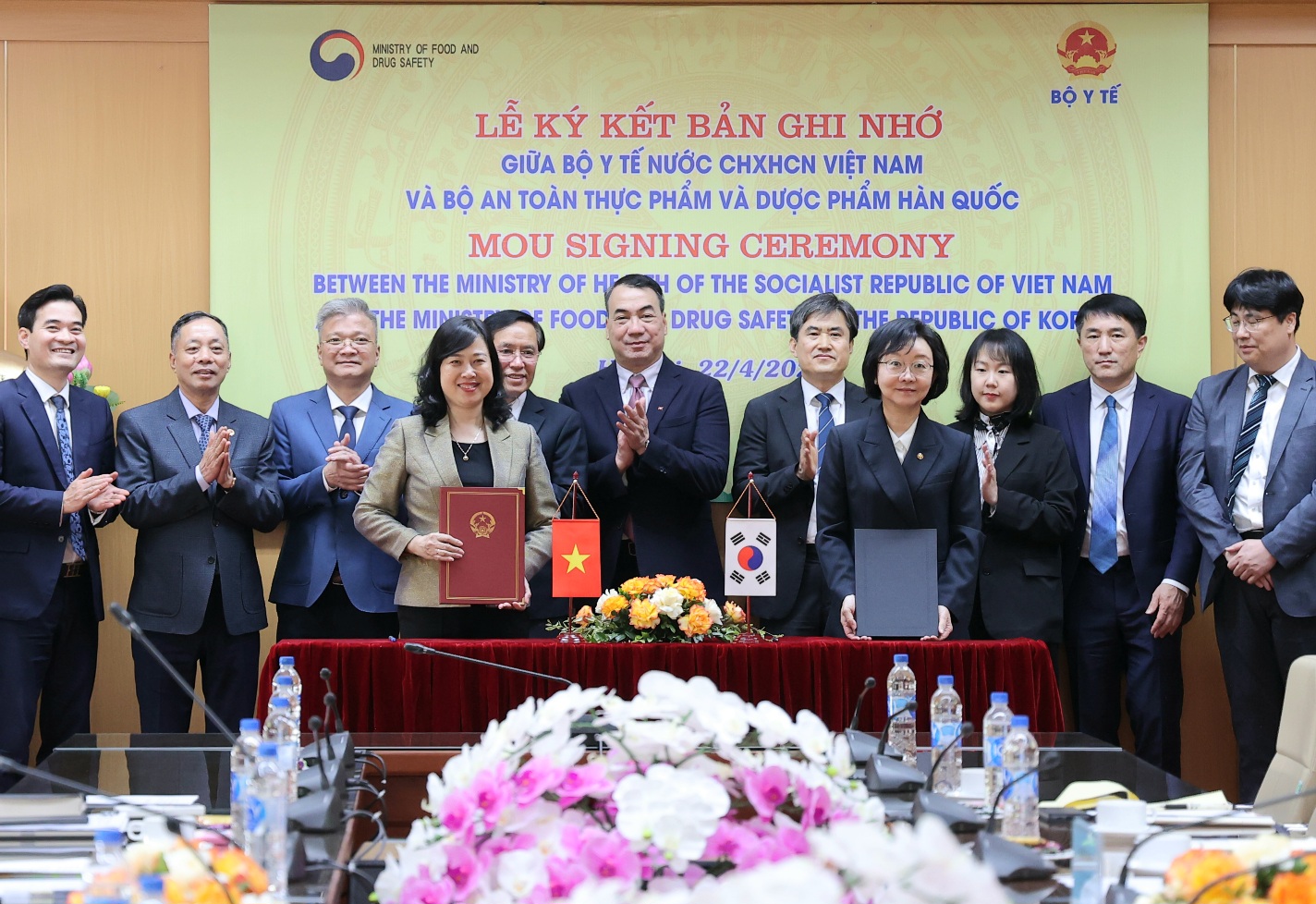 Việt Nam – Hàn Quốc ký kết hợp tác y tế: Mở rộng liên kết dược phẩm, an toàn thực phẩm và công nghệ cao- Ảnh 5.