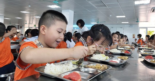 Cấu trúc một khẩu phần ăn học đường chuẩn