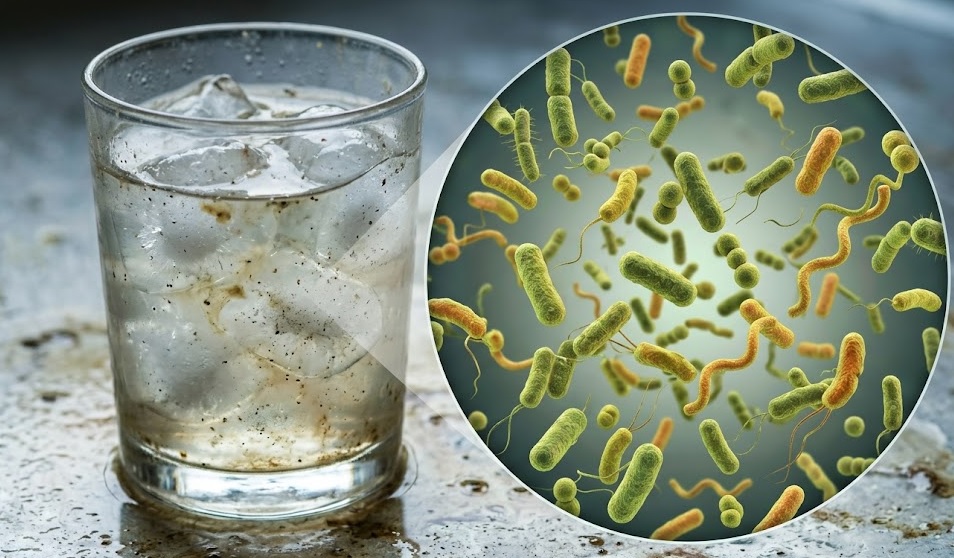 Đá viên, trà đá vỉa hè có thể là “ổ vi khuẩn” mùa du lịch- Ảnh 1.