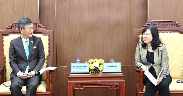 Bộ trưởng Đào Hồng Lan tiếp, làm việc với Đại sứ Đặc mệnh toàn quyền Ấn Độ tại Việt Nam