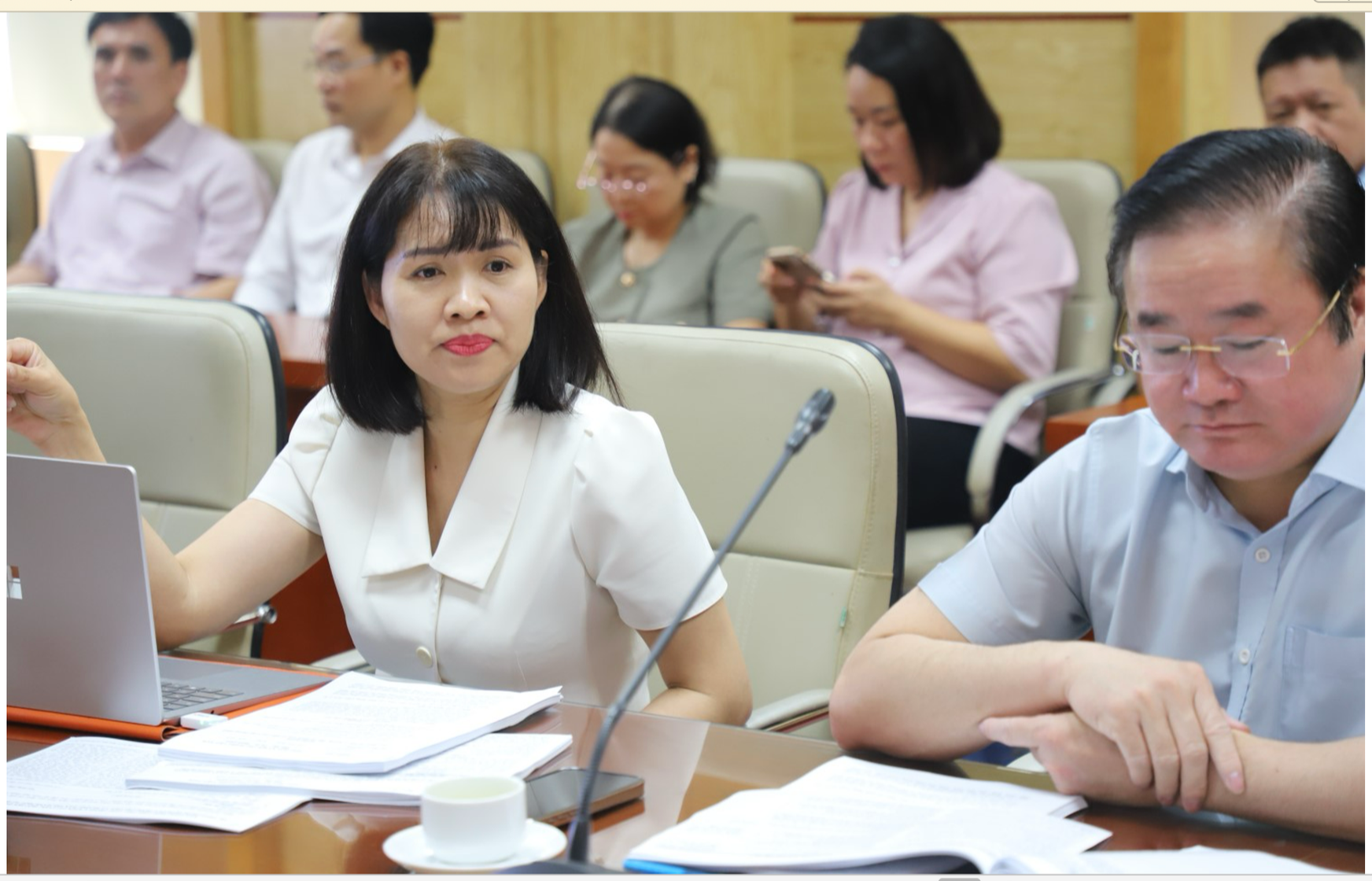 Bộ Y tế họp liên bộ thống nhất nội dung tiếp thu, giải trình và hoàn thiện dự thảo Nghị định hướng dẫn Luật Phòng bệnh- Ảnh 6.