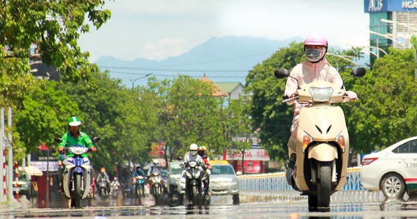 Miền Trung tiếp tục nắng nóng trước khi khối khí lạnh tràn về