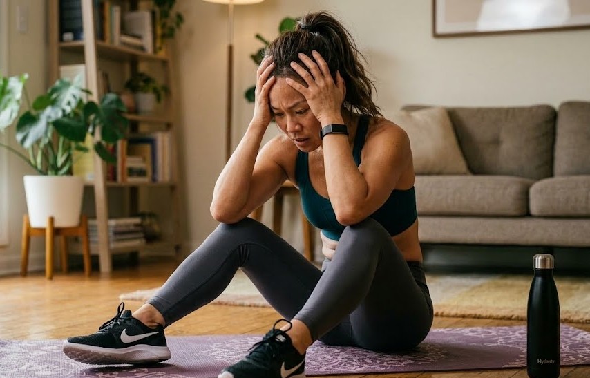 5 sai lầm khi tập luyện khiến phụ nữ 40+ dễ tích mỡ bụng- Ảnh 2.