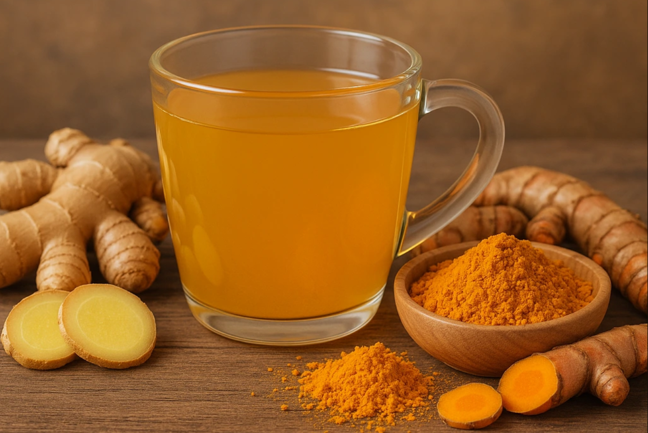 Kết hợp ăn nghệ cùng gừng có tác dụng gì?- Ảnh 1.