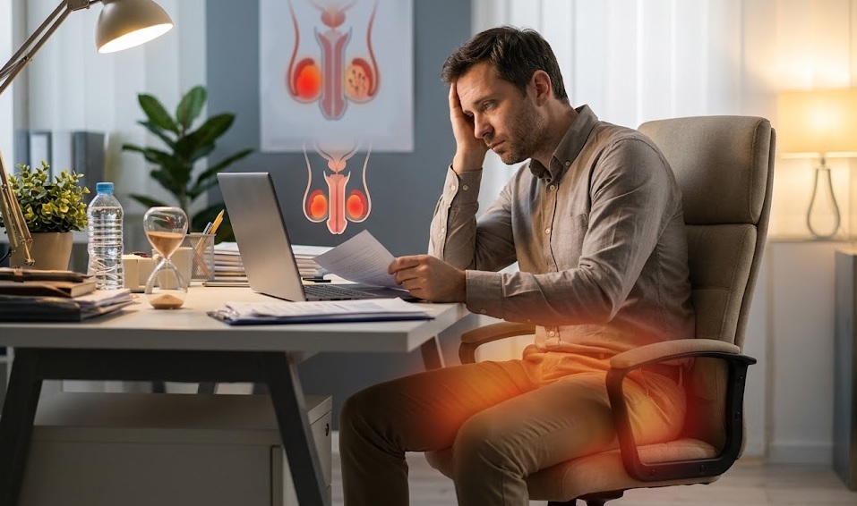 Ngồi lâu, mặc quần chật ảnh hưởng lớn đến chất lượng tinh trùng- Ảnh 1.