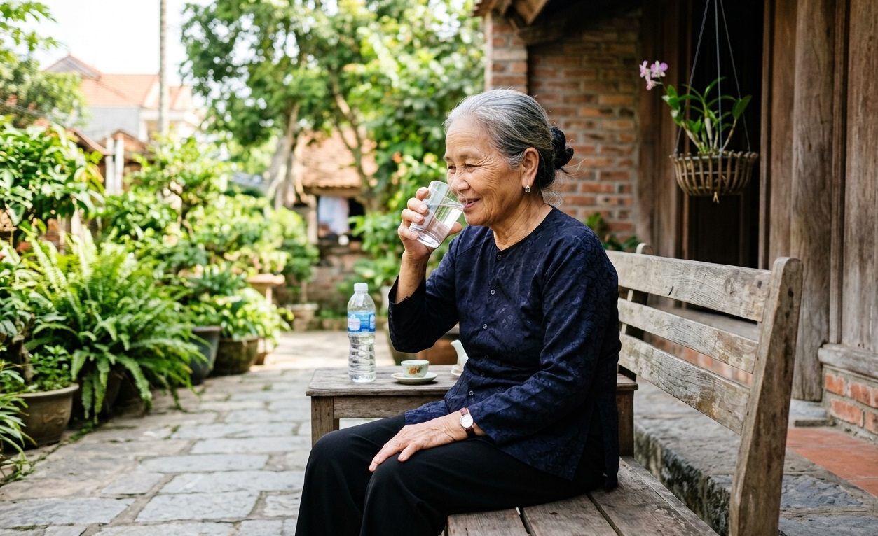 Người cao tuổi cần uống bao nhiêu nước mỗi ngày là đủ?- Ảnh 2.