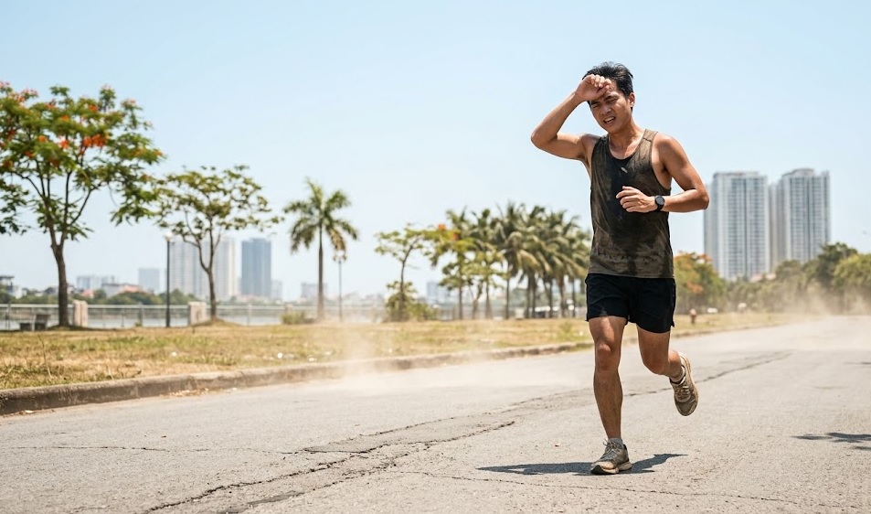Vì sao người trẻ dễ đột quỵ khi chơi thể thao dưới trời nắng gắt?- Ảnh 1.