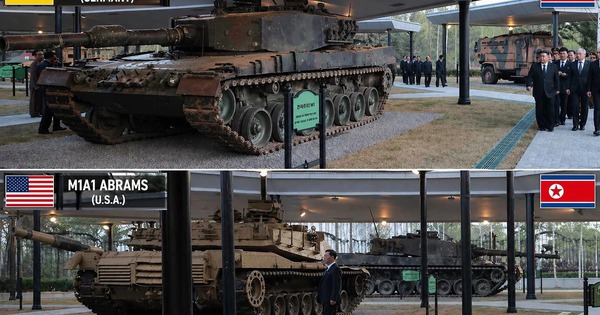 Triều Tiên công khai nghiên cứu xe tăng M1A1 Abrams của Mỹ và Leopard 2A4 của Đức