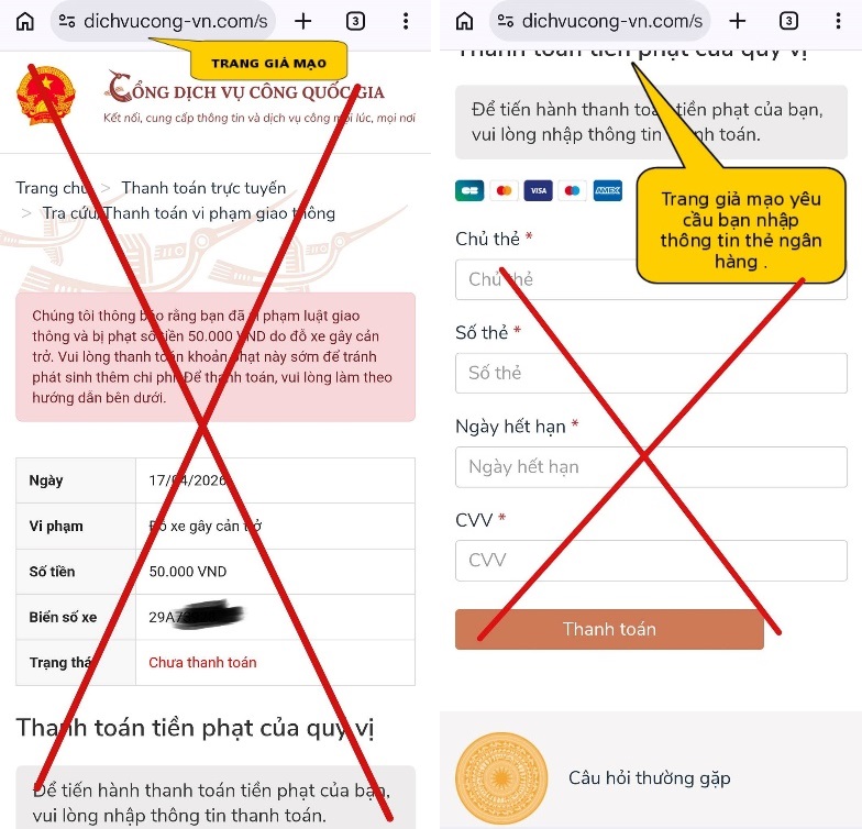 Công an Hà Nội không thông báo 'phạt nguội' qua điện thoại, tin nhắn- Ảnh 2.