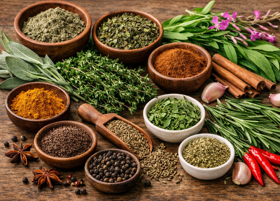 8 loại thảo mộc và gia vị giàu canxi hỗ trợ xương chắc khỏe- Ảnh 1.