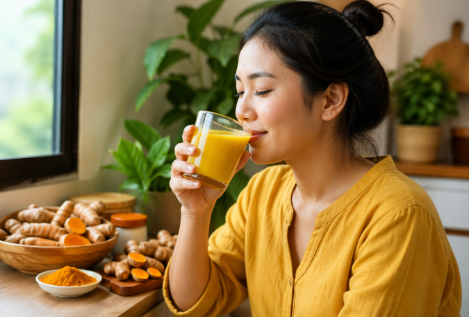 7 lợi ích tiềm năng khi uống nước nghệ mỗi ngày- Ảnh 1.