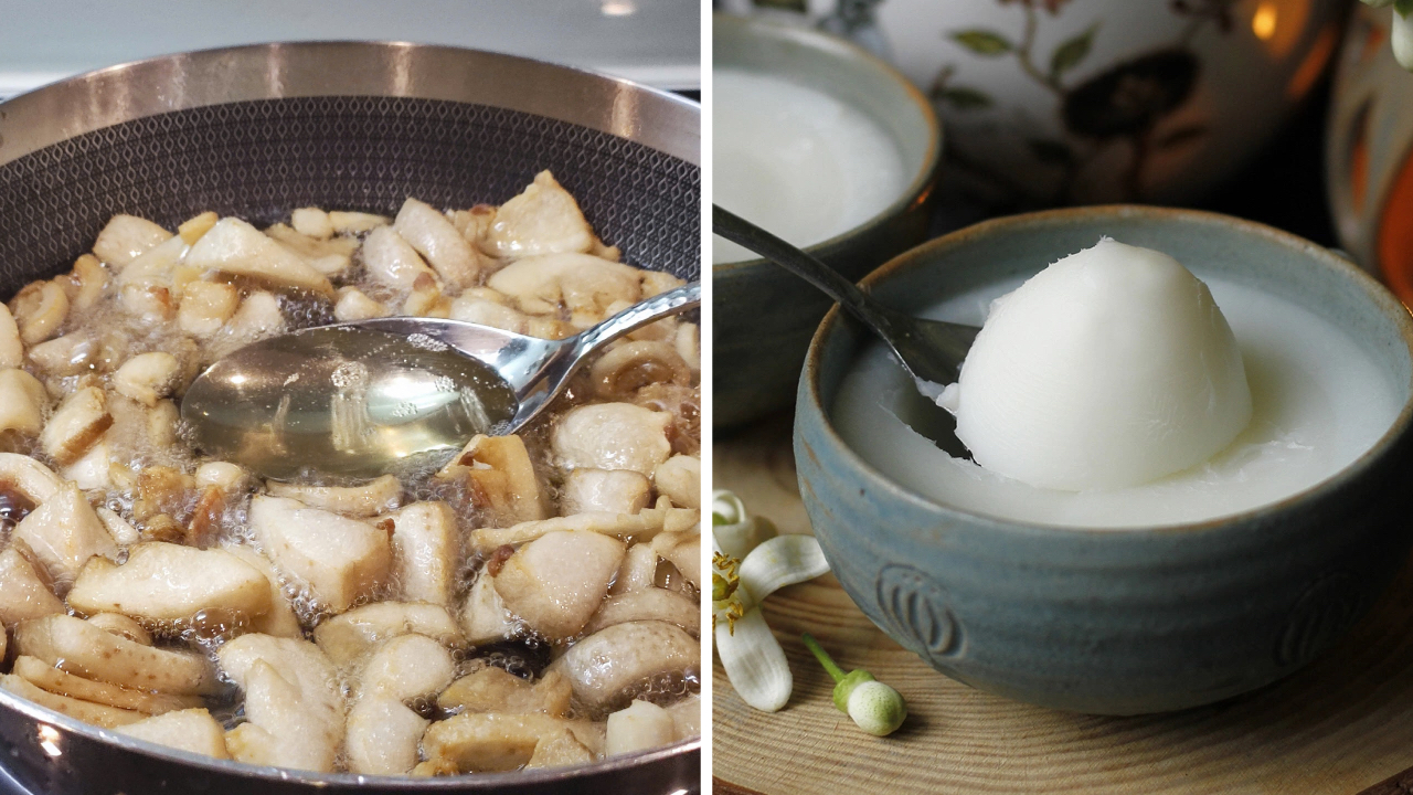 Rán mỡ lợn ở nhiệt độ cao có bị biến chất không?- Ảnh 1.