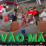 Phẫn nộ lý do người đàn ông đá vào mặt, tác động liên tiếp người phụ nữ tại quán nhậu