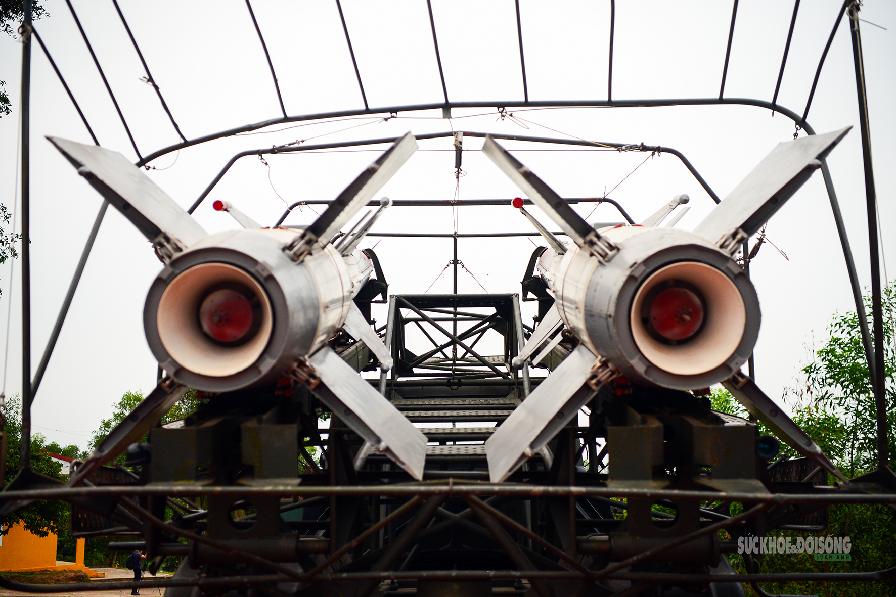 Trận địa tên lửa canh giữ bình yên vùng trời Đông Bắc- Ảnh 9.