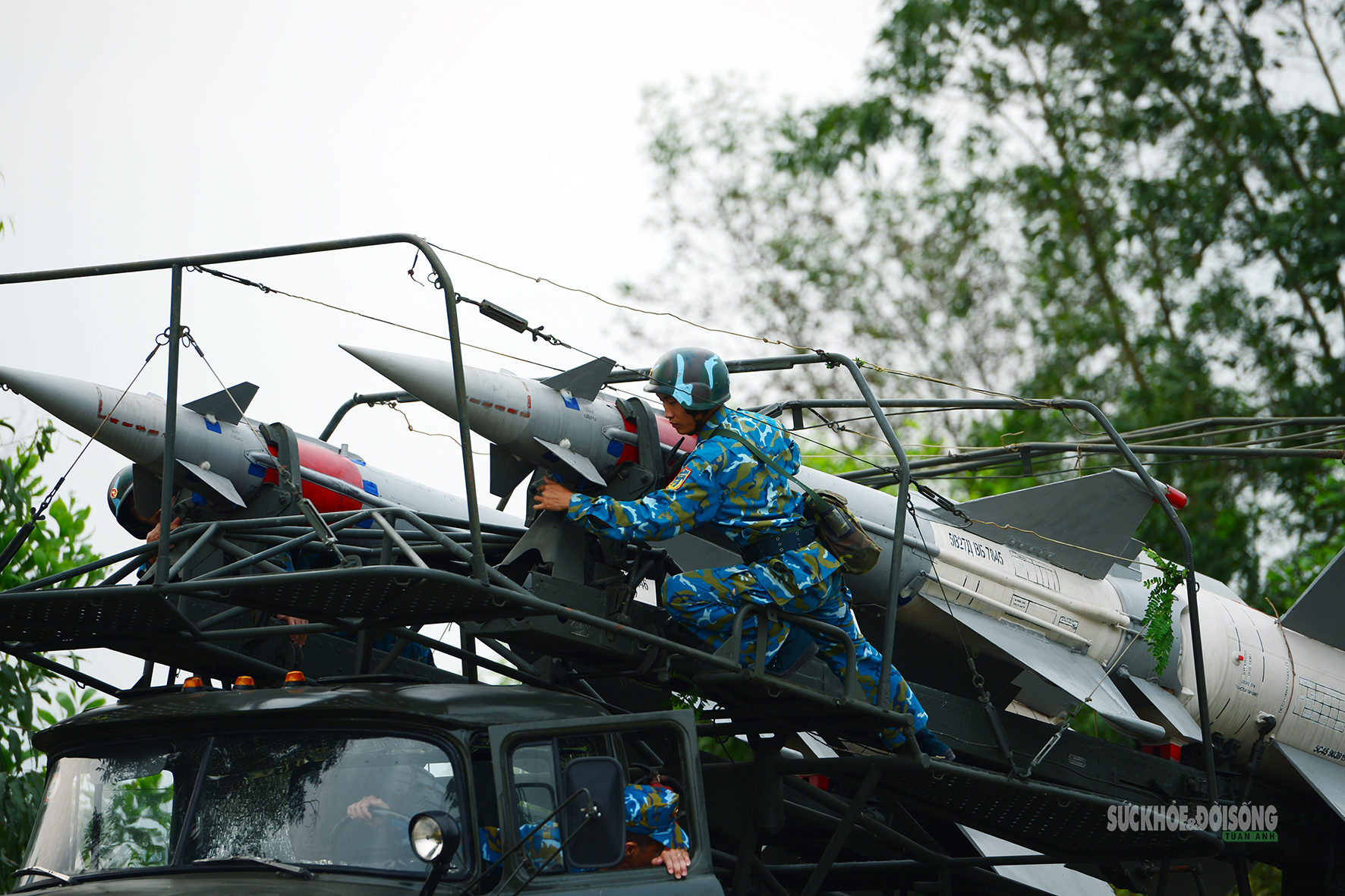 Trận địa tên lửa canh giữ bình yên vùng trời Đông Bắc- Ảnh 4.