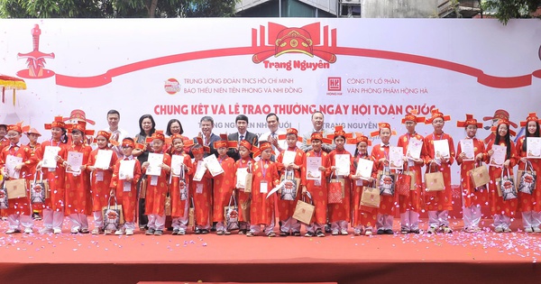 348 học sinh tranh tài tại Chung kết ‘Trạng Nguyên nhỏ tuổi’ và Trạng Nguyên ‘Nét chữ – Nết người’