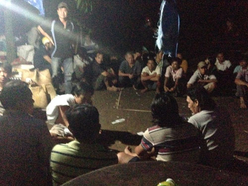 Công an tỉnh Tiền Giang nổ súng phá trường gà cực lớn