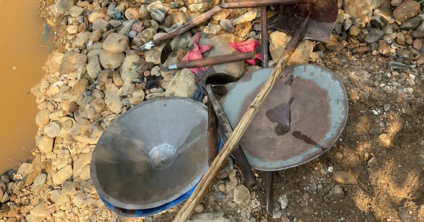 Bên trong điểm nóng khai thác vàng vừa bị truy quét ở Huế