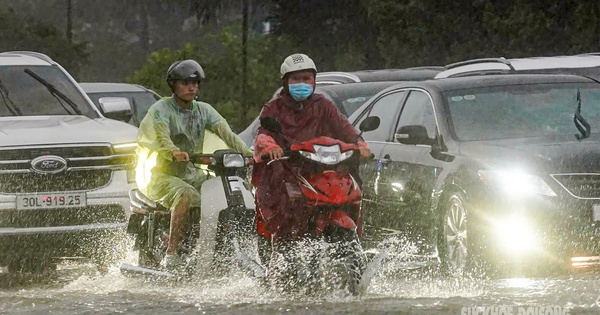 Cảnh báo mưa lớn, nguy cơ ngập cục bộ trong ngày 28 và 29/4