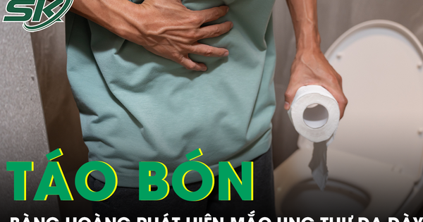 Người đàn ông bị táo bón lâu ngày bàng hoàng phát hiện ung thư dạ dày