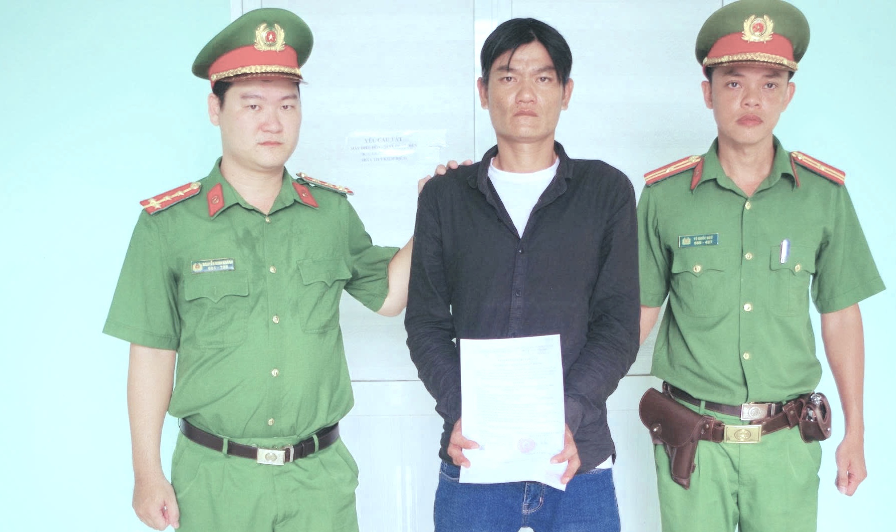 Bắt Nguyễn Tuấn Tài đang thuộc diện quản lý sau cai nghiện vẫn sử dụng ma túy- Ảnh 1.