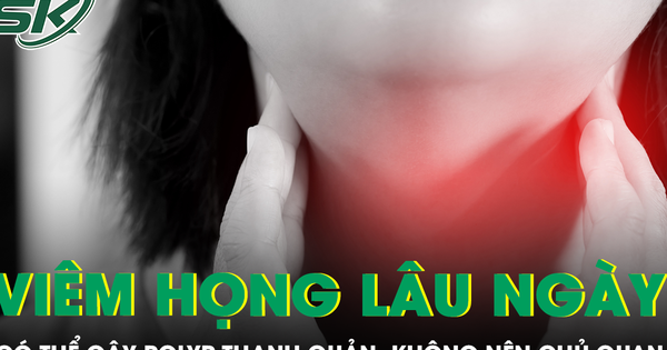 Đừng xem nhẹ bệnh viêm họng vì có thể gây polyp thanh quản