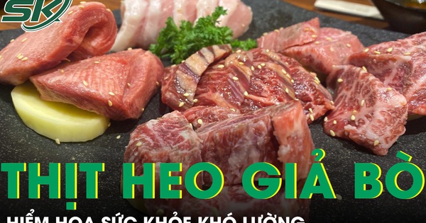 Thịt heo ngâm hóa chất giả thịt bò, hiểm họa sức khỏe khó lường