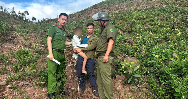 Từ dấu vết nghi vấn, tìm thấy bé gái 10 tuổi bị lạc trong rừng