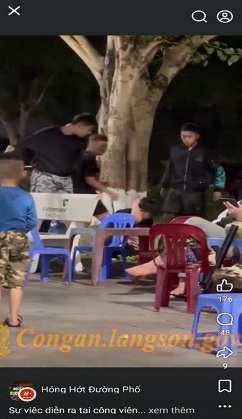Từ clip vụ đánh người tại Công viên Chi Lăng, 3 thanh niên bị khởi tố- Ảnh 1. Từ clip vụ đánh người tại Công viên Chi Lăng, 3 thanh niên bị khởi tố- Ảnh 1.