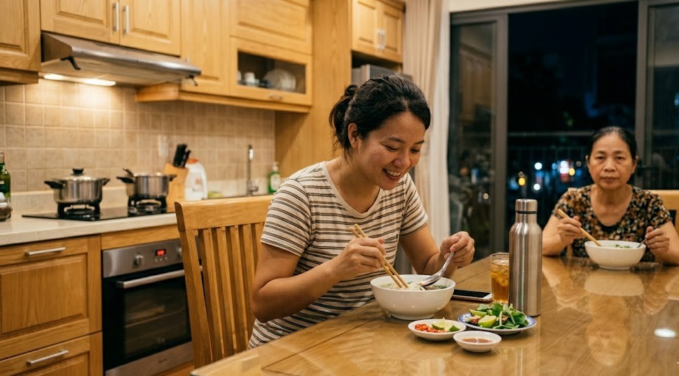 Điều gì xảy ra với cơ thể khi thường xuyên ăn tối muộn?- Ảnh 2.