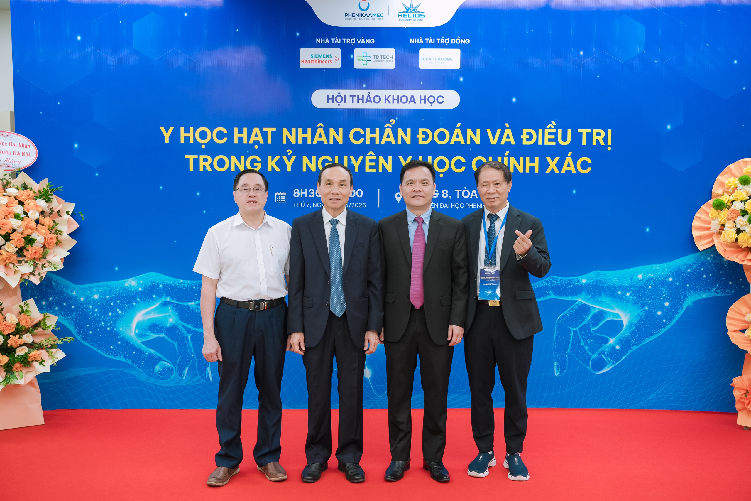 Hội thảo Y học hạt nhân 2026 PhenikaaMec: Kết nối chuyên gia quốc tế cập nhật xu hướng điều trị ung thư mới- Ảnh 1. Hội thảo Y học hạt nhân 2026 PhenikaaMec: Kết nối chuyên gia quốc tế cập nhật xu hướng điều trị ung thư mới- Ảnh 1.