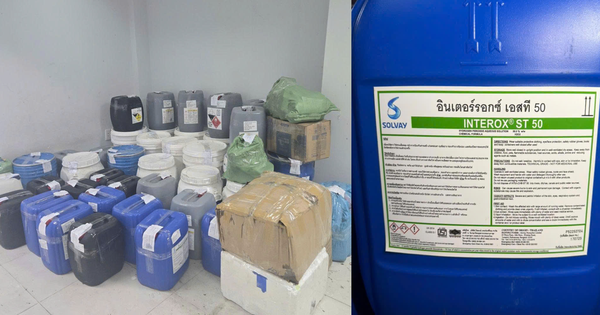 Triệt phá đường dây sản xuất giấm giả từ acid công nghiệp tại TPHCM