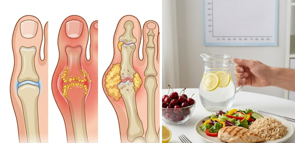 Axit uric đã về ngưỡng bình thường: Bệnh nhân gout có được tự ý dừng thuốc?- Ảnh 2. Axit uric đã về ngưỡng bình thường: Bệnh nhân gout có được tự ý dừng thuốc?- Ảnh 2.