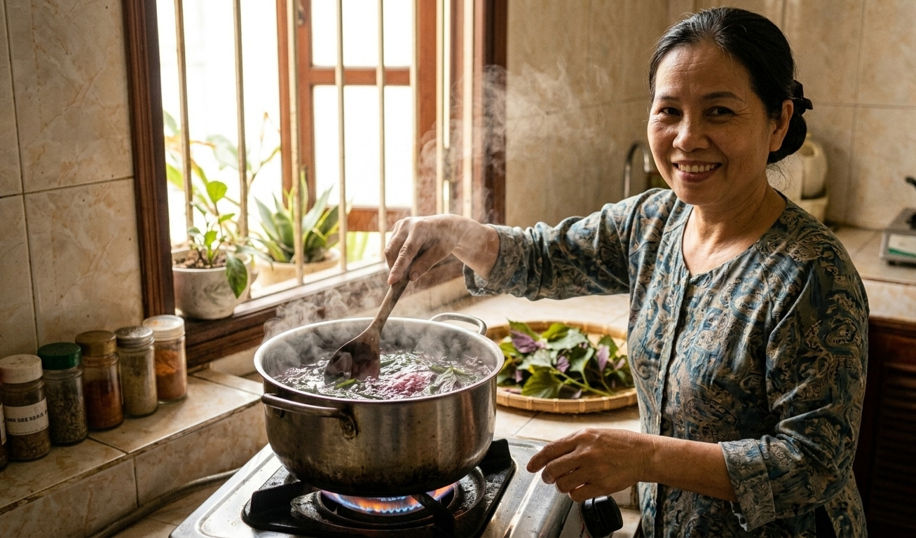 Cách nấu nước lá tía tô để không làm mất dưỡng chất có lợi- Ảnh 1. Cách nấu nước lá tía tô để không làm mất dưỡng chất có lợi- Ảnh 1.