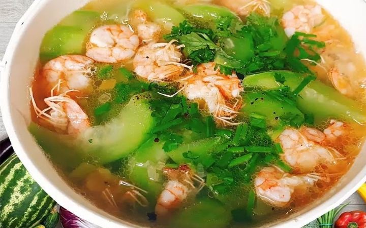 Quả mướp - Từ món ăn bổ dưỡng mùa hè đến giá trị chăm sóc sức khỏe- Ảnh 2. 5 món ăn – bài thuốc từ quả mướp: Thanh nhiệt, lợi sữa, tốt cho tiêu hóa