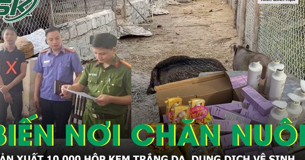 Biến trang trại chăn nuôi thành nơi sản xuất 10.000 hộp mỹ phẩm, dung dịch vệ sinh