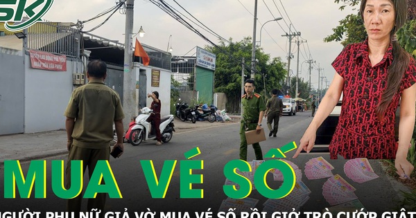 Giả vờ mua vé số, người phụ nữ bất ngờ giật tài sản rồi bỏ chạy