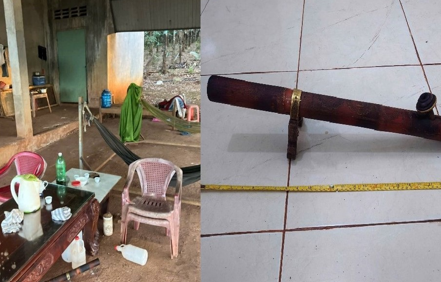 Lê Thanh Tuấn bị bắt tạm giam vì dùng điếu cày đánh bố ruột- Ảnh 1. Lê Thanh Tuấn bị bắt tạm giam vì dùng điếu cày đánh bố ruột- Ảnh 1.